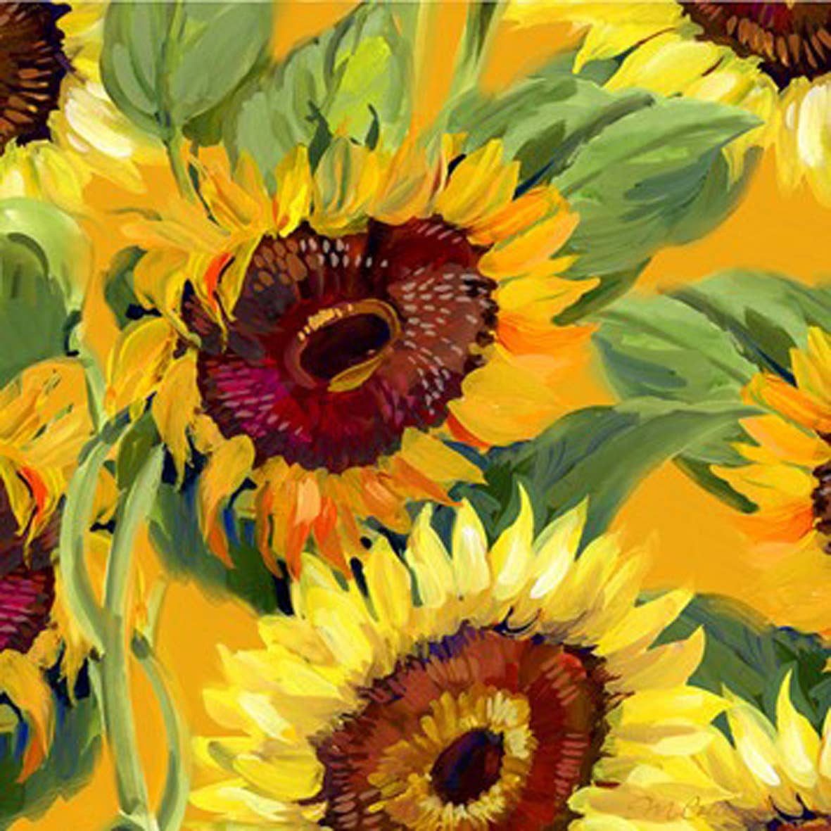 Girasole Bouquet 25x25 cm