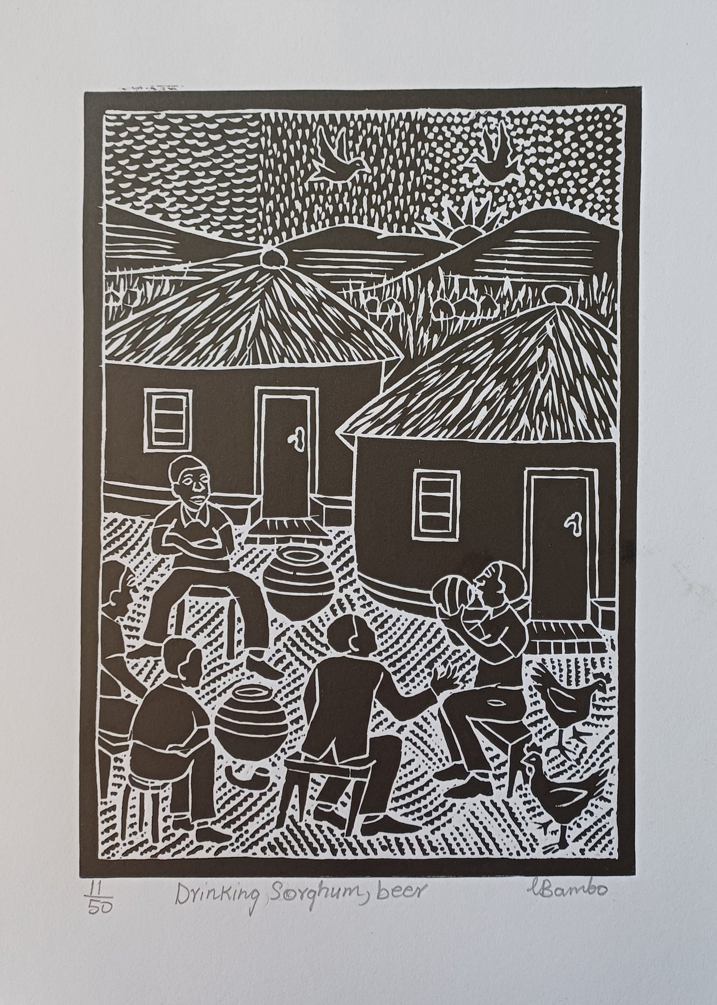 Lucas Bambo - Drinking Sorghum, Beer