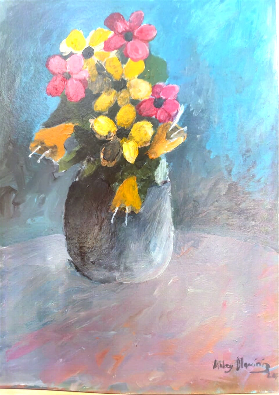 Ashley Dlamini - The scream flowers