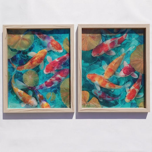 Ksavera - Koi fishes x 2