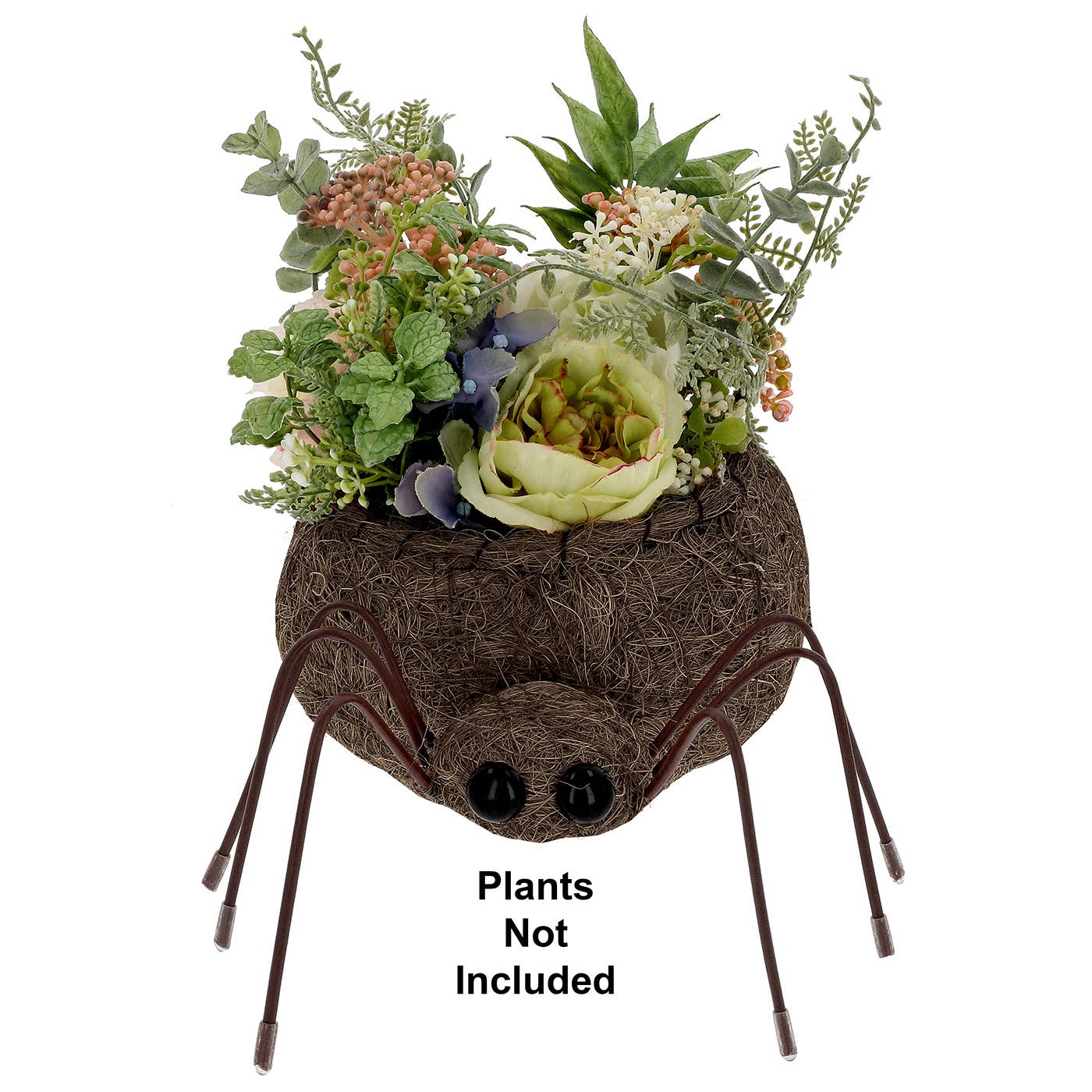 Cute Coir Planter Spider Large