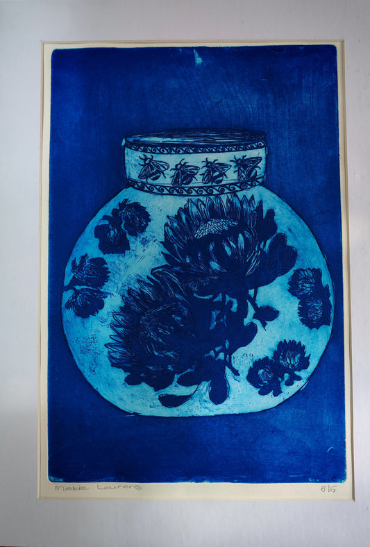 Miekie Lourens - Protea Vase