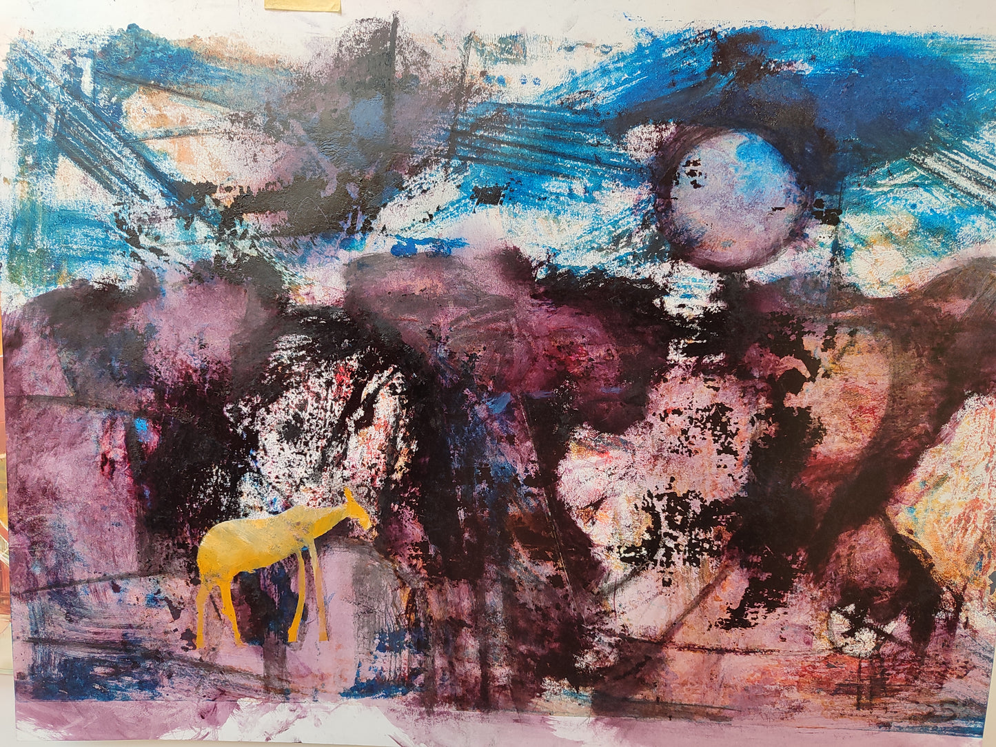 Hardus Koekemoer - San abstract landscape 2