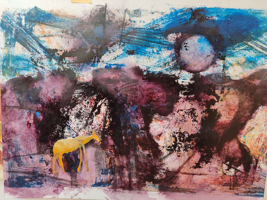 Hardus Koekemoer - San abstract landscape 2