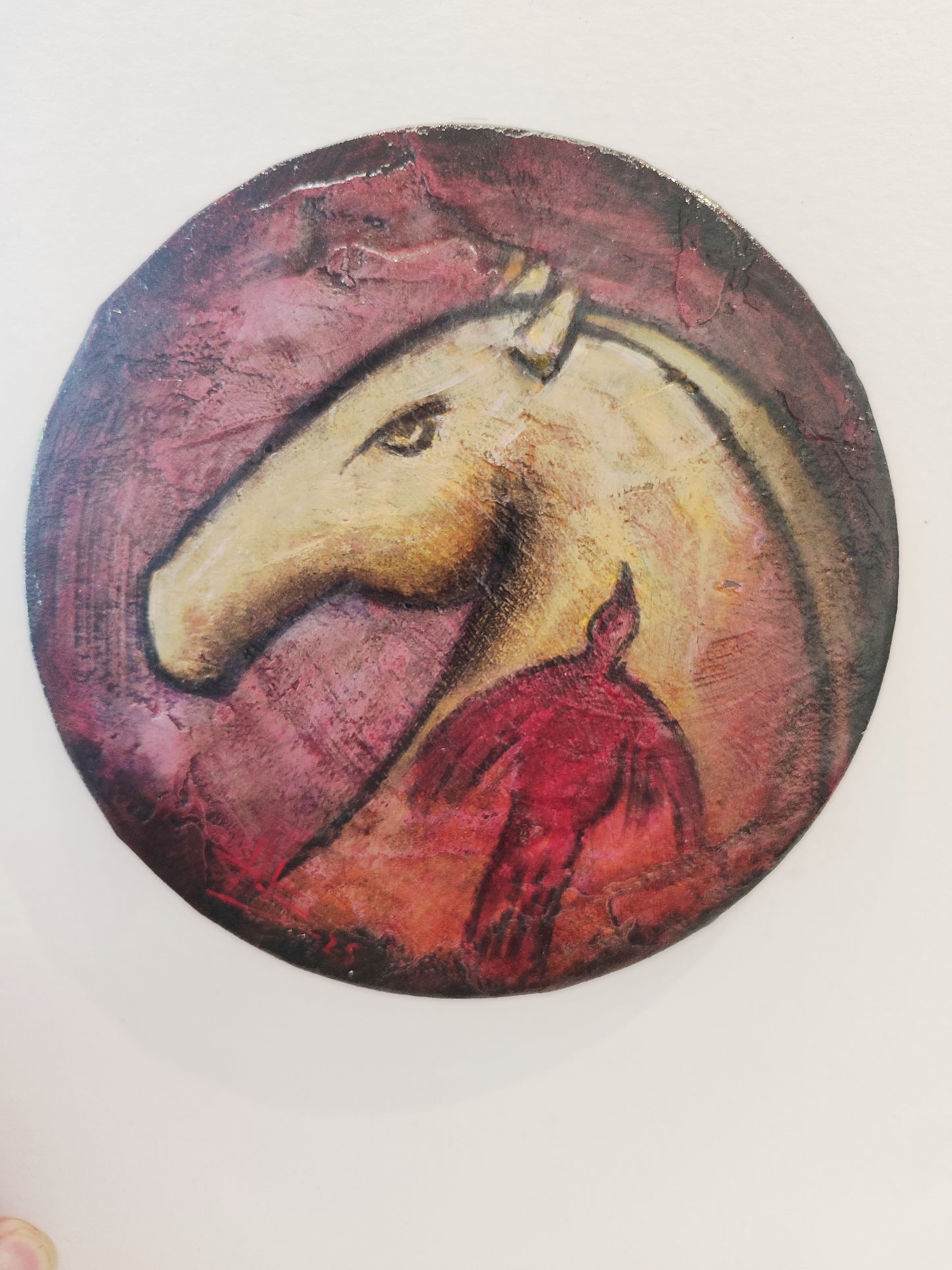 Hardus Koekemoer - Vogel Pferd Rot