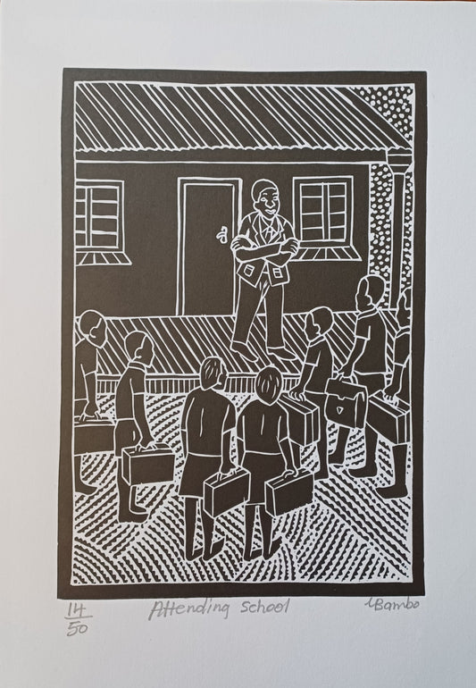 Lucas Bambo -  Attending School