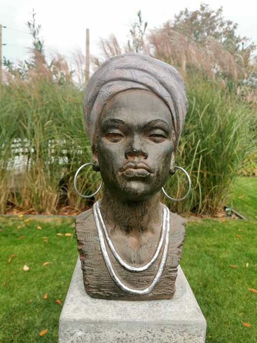 Large Bust of an African woman